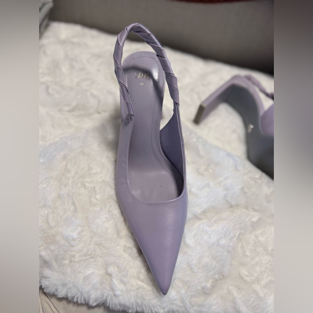 Light Purble heel from Zara